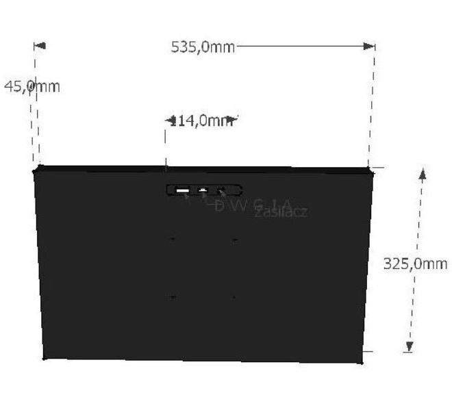 Monitor dotykowy 21,5" HARRDY MT-FM-215-PA Przemysłowy Pojemnościowy